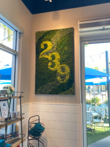 MacBeth Farm Interiorscapes moss number wall art