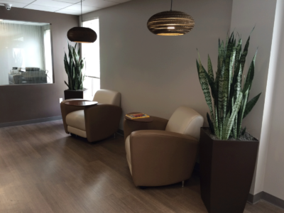 MacBeth Farm Interiorscapes office waiting room